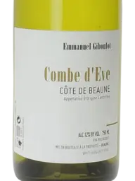 Emmanuel Giboulot Combe d'Eve 2018