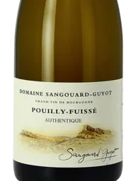 Domaine Sangouard-Guyot Pouilly-Fuissé 'Authentique' 2020