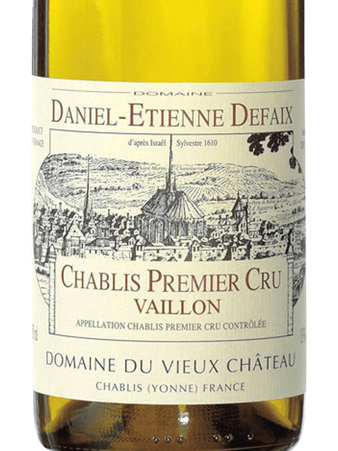 Daniel-Etienne Defaix Chablis Premier Cru 'Vaillon' 2006