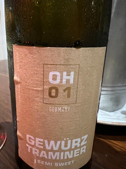 Oscar Haussmann OH01 Gewürztraminer Semi Sweet 2020