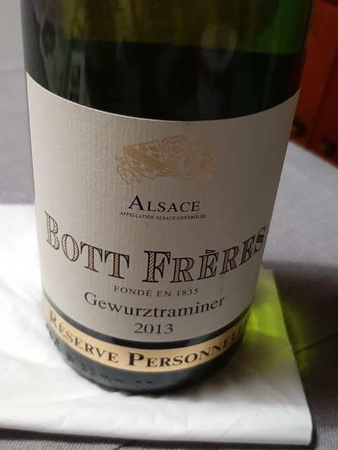 Bott Frères Réserve Personnelle Gewürztraminer