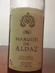 Vega del Castillo Marqués de Aldaz Rosado 2018