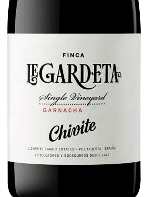 Chivite Finca Le Gardeta Single Vineyard Garnacha 2017