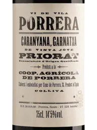 Cims de Porrera Vi de Vila Porrera  Caranyana - Garnatxa 2016