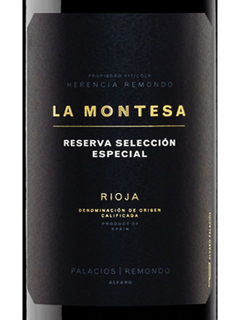 Palacios Remondo Rioja Reserva Selección Especial La Montesa