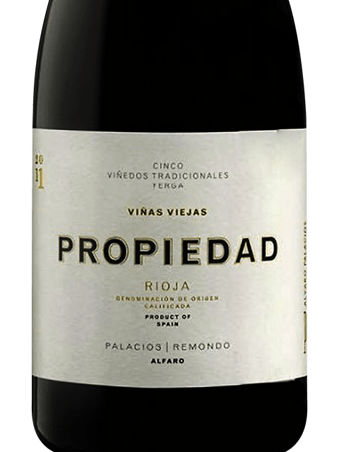 Palacios Remondo Viñas Viejas de La Propiedad