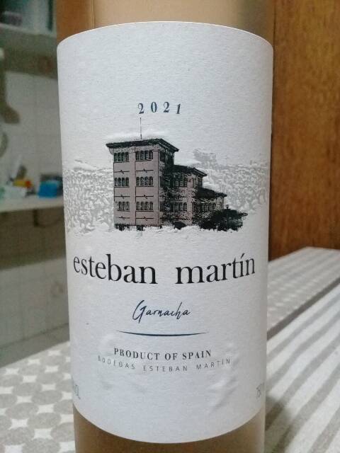 Bodegas Estéban Martín Garnacha 2022