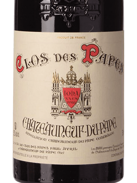 Clos des Papes (Paul Avril) Châteauneuf-du-Pape 2014