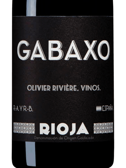 Olivier Rivière Rioja Gabaxo 2018