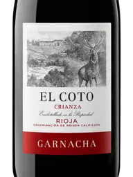 El Coto Crianza Garnacha 2016