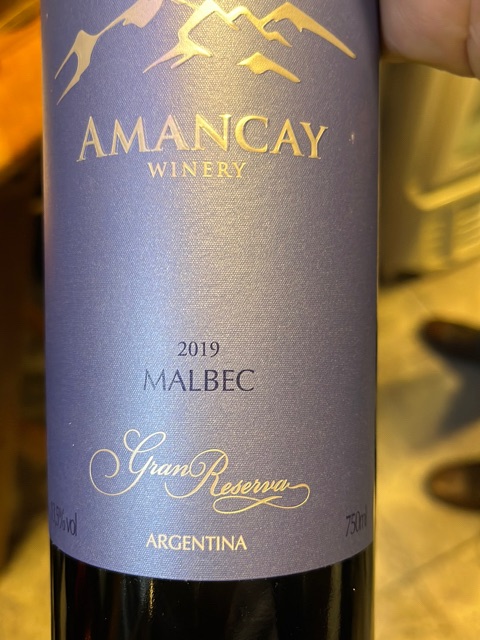 Amancay Winery Gran Reserva Malbec 2019