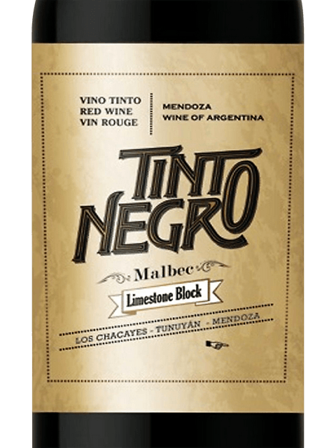 Tinto Negro (TintoNegro) Limestone Block Malbec 2019