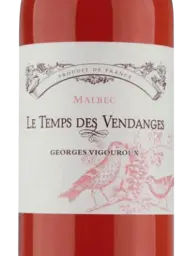 Georges Vigouroux Le Temps des Vendanges Malbec Rosé 2020