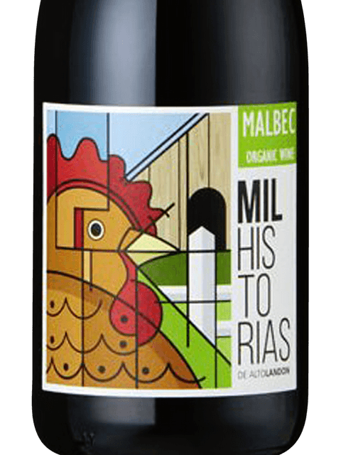 AltoLandon Mil Historias Organic Malbec 2018