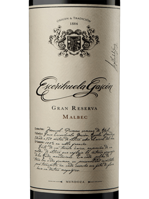 Escorihuela Gascón Gran Reserva Malbec 2021