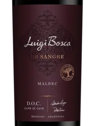 Luigi Bosca De Sangre Malbec 2021