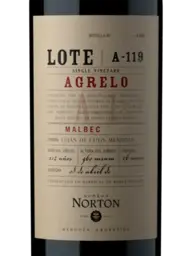 Bodega Norton Lote Agrelo Malbec 2020