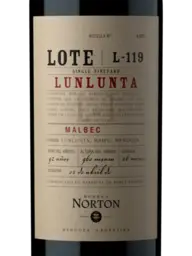 Bodega Norton Lote Lunlunta Malbec 2020