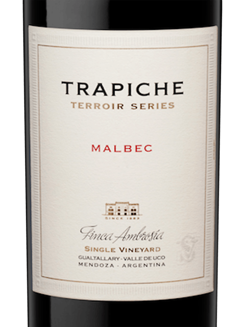 Trapiche Terroir Series Ambrosia Malbec