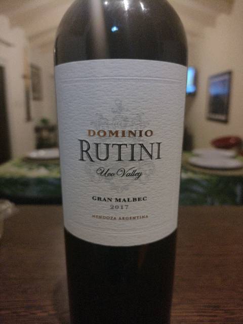 Rutini Dominio Gran Malbec 2019