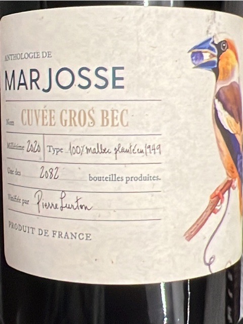 Château Marjosse Cuvée Gros Bec