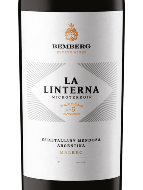 Bemberg Estate Wines La Linterna Finca El Tomillo Parcela #5 Gualtallary Malbec 2015