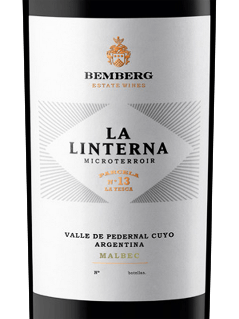 Bemberg Estate Wines La Linterna Finca La Yesca Parcela #13 Pedernal Malbec 2013