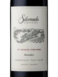 Silverado Vineyards Mt George Vineyard Malbec 2018