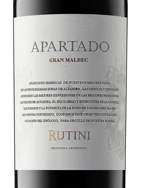 Rutini Apartado Gran Malbec