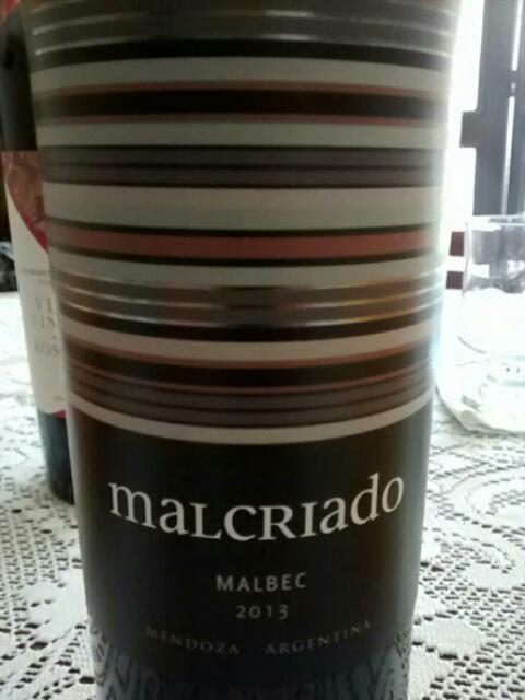 Malcriado Mendoza Malbec 2019