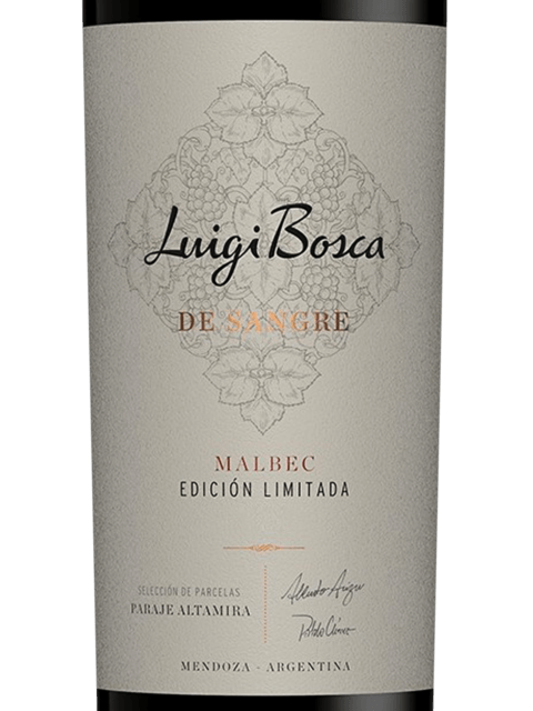 Luigi Bosca De Sangre Edición Limitada Malbec