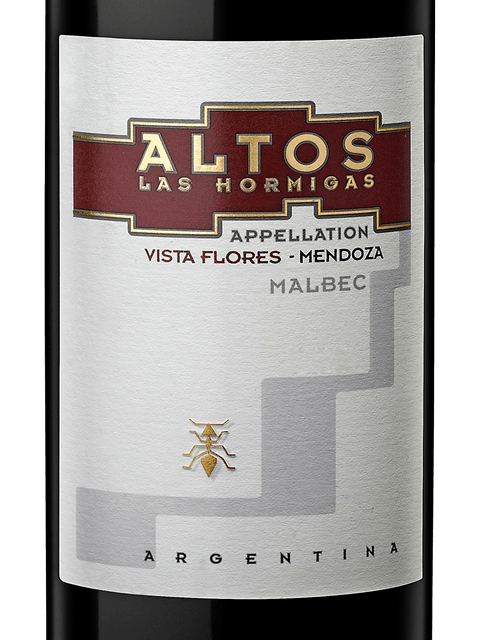 Altos Las Hormigas Malbec Appellation Vista Flores 2012