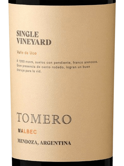 Bodega Vistalba Tomero Single Vineyard Malbec 2020