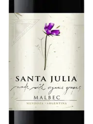 Santa Julia Orgánica Malbec 2020