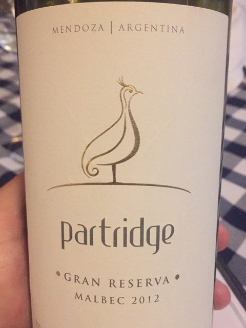 Viña Las Perdices Partridge Gran Reserva Malbec