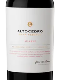 Altocedro Gran Reserve Malbec 2018
