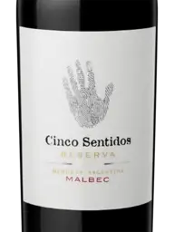 Cinco Sentidos Reserva Malbec 2020