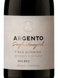 Argento Single Vineyard Finca Altamira Malbec 2021