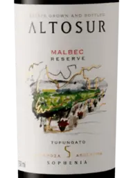Altosur Reserve Malbec 2019