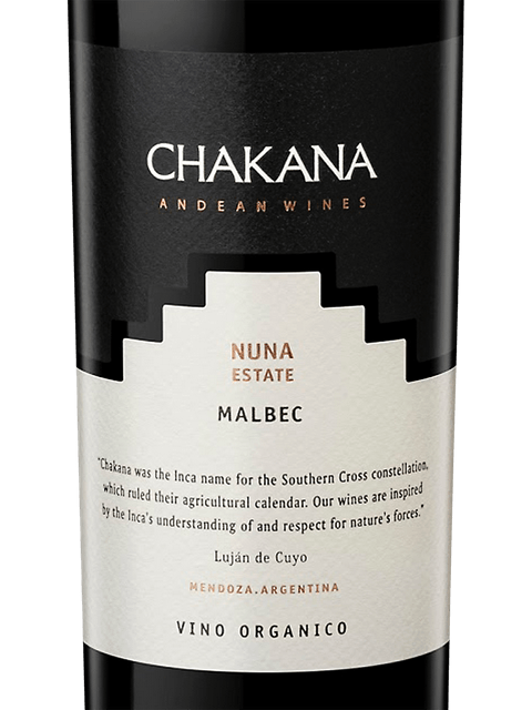 Chakana Nuna Estate Malbec 2021