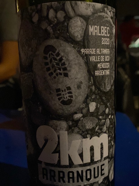 Finca Beth 2KM Arranque Malbec 2020