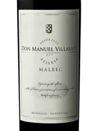 Don Manuel Villafañe Reserva Malbec 2020