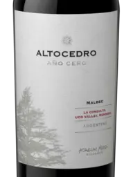 Altocedro Año Cero Malbec 2020