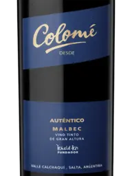 Colomé Auténtico Malbec 2017