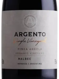 Argento Single Vineyard Finca Agrelo Malbec 2018