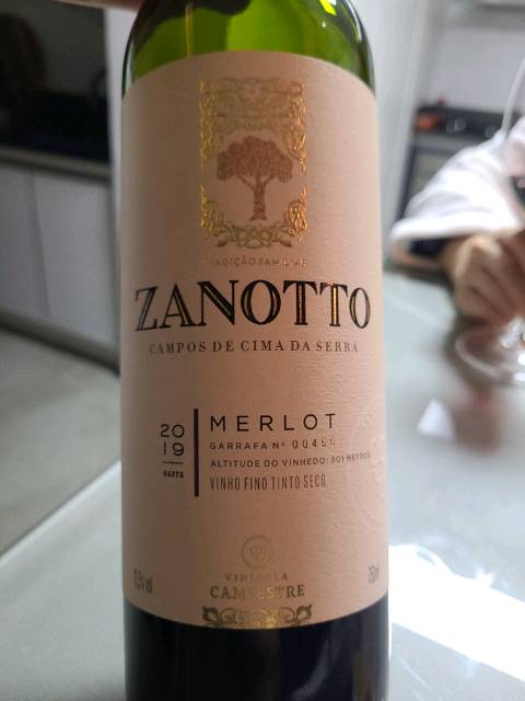 Zanotto Merlot 2019