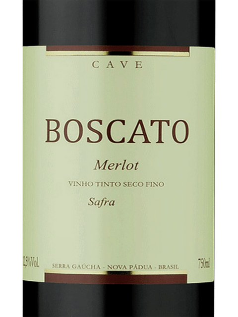 Boscato Cave Merlot 2021