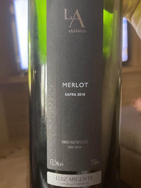 Luiz Argenta LA Clássico Merlot