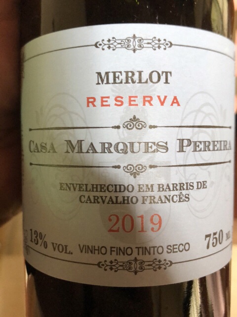 Casa Marques Pereira Reserva Merlot