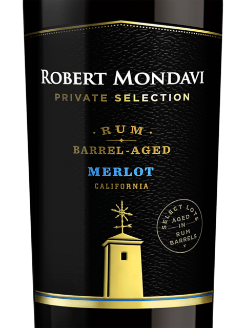 Vint by Robert Mondavi Private Selection Aged in Rum Barrels Merlot